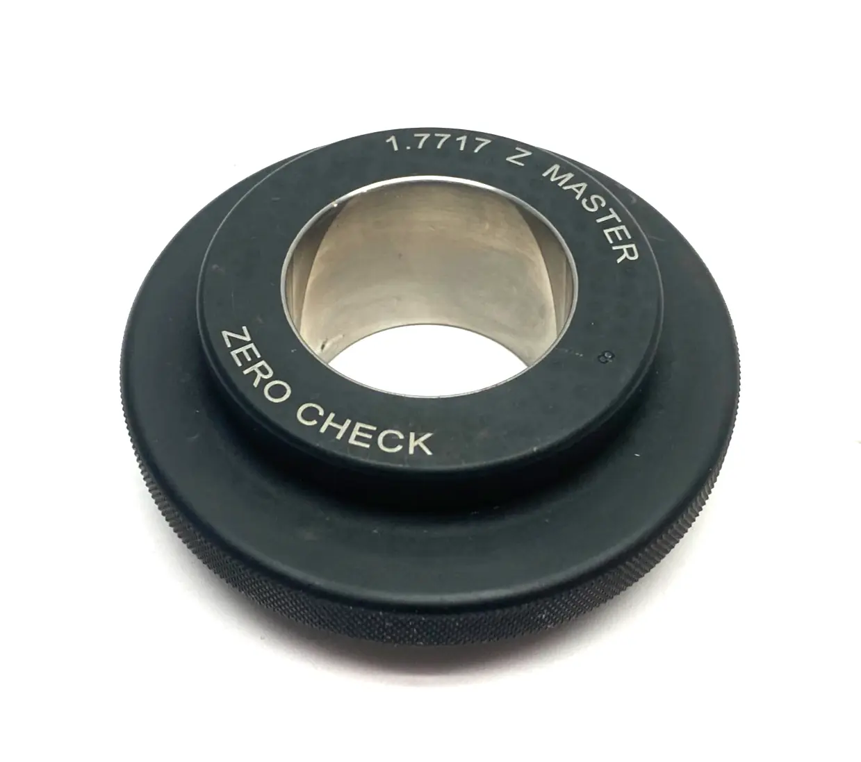 USED ZERO CHECK 1.7717 CLASS Z MASTER BILATERAL TOLERANCE FLANGE STEEL RING