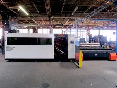 Used 2017 MAZAK OPTIPLEX 3015 FIBER II Laser Cutters Illinois US | Machine Factory Outlet #1264213