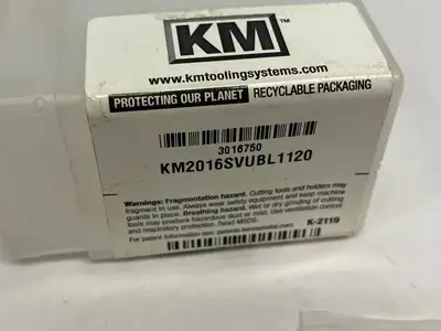 NEW KENNAMETAL KM MICRO™ CUTTING UNIT ID APPS. SVUB 93° KM2016SVUBL1120