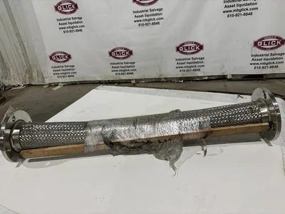 SPFH0300-4L A182 3″x 36″ Stainless Steel Braided Flex  Hose Pipe 304/304 SST
