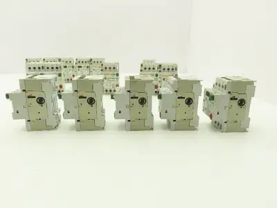 Allen Bradley 140-MN-#### Manual Motor Starter 3PH 600VAC Mixed Lot of 16