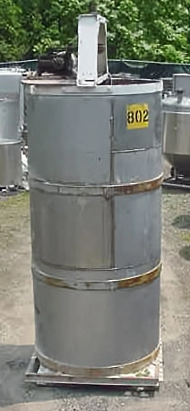 Used 750 GALLON OPEN TOP MIXING TOP OPEN TOP MIXING TANK Stainless Steel Tanks New Jersey US | Champion Trading Corporation #424570