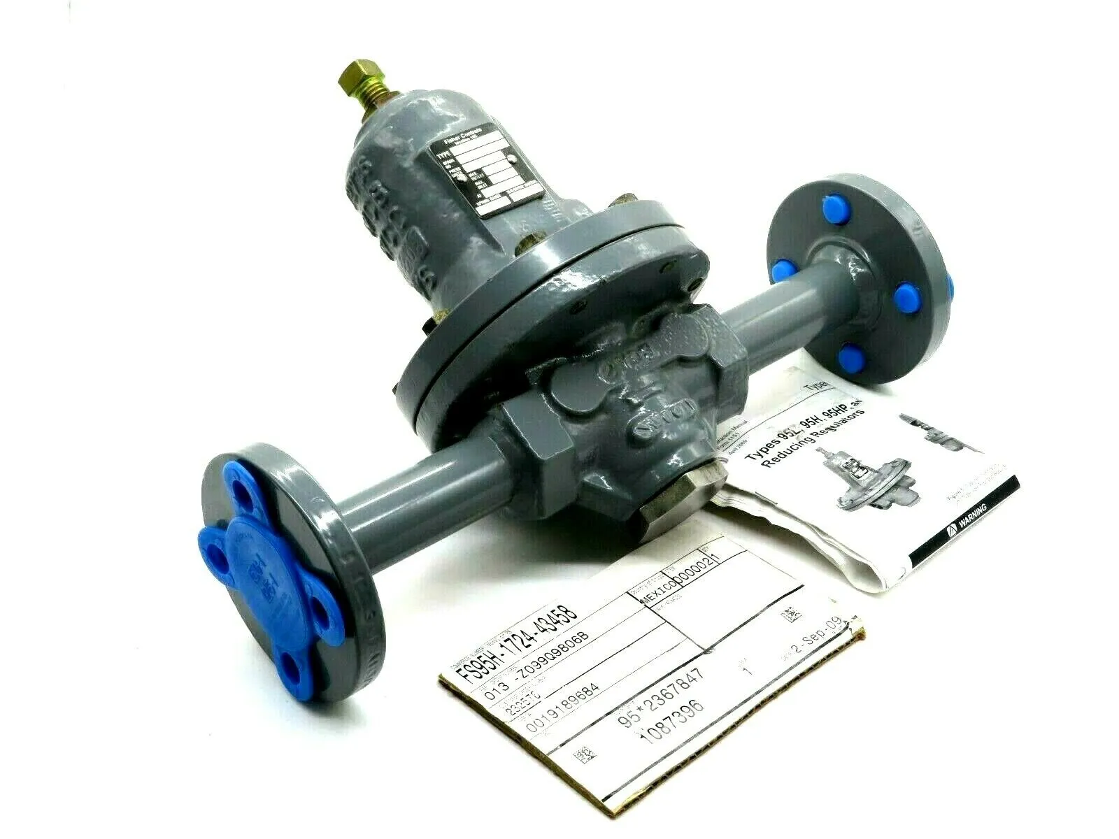 NEW FISHER CONTROLS FS95H-1724-43458 PRESSURE REGULATOR FS95H172443458