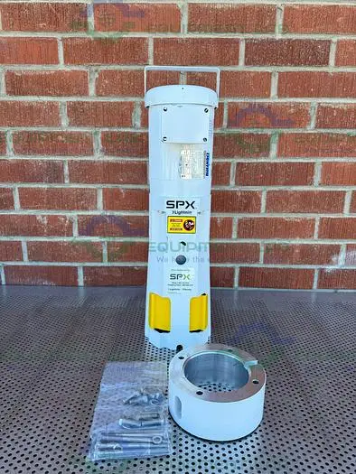 NEW SPX FLOW X5S50 SANITARY CLOCKWISE MIXER W/ LIGHTNIN .5 MOTOR, 1725 RPM
