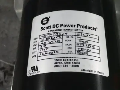 USED SCOTT DC POWER PRODUCTS 4BC*03124