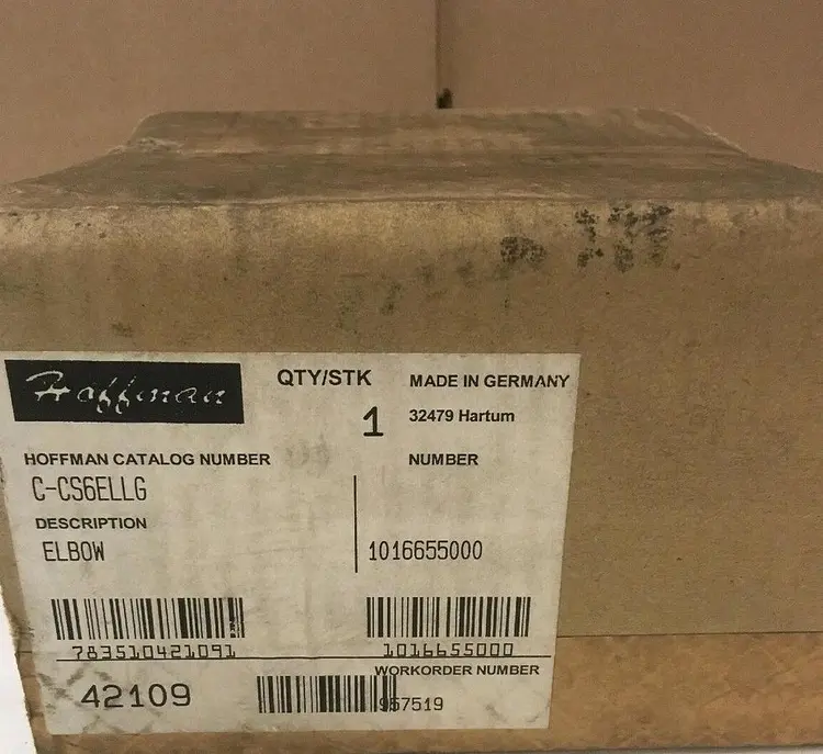 New | in-Stock HOFFMAN CCS6ELLG Miscellaneous Equipment (Electrical & Power) | Surplus Asset Holdings #1194896