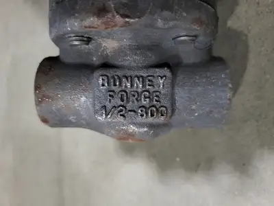 1/2" Class 800 Gate Valve B16.34