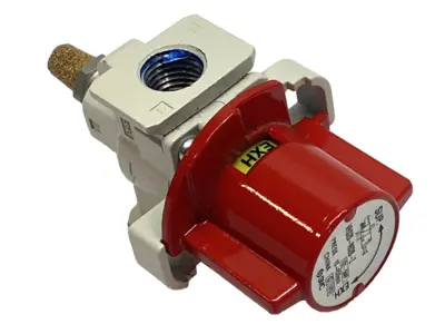 Used SMC Single Action Lockout Relief Hand Valve 3-Port 1/4" NPT Pump & Valve Parts Michigan US | Maverick Industrial Sales #1395477