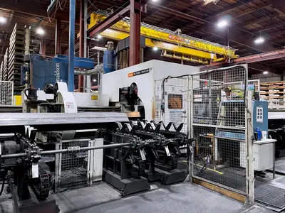 Used 2007 MAZAK FABRI GEAR 300 Laser Cutters Illinois US | Machine Factory Outlet #1264038