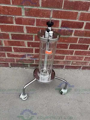 USED CYTIVA / GE / PHARMACIA BPG / SCHOTT 140 / 500 CHROMATOGRAPHY COLUMN