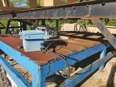 USED STEEL BLANCHARD GROUND TABLE