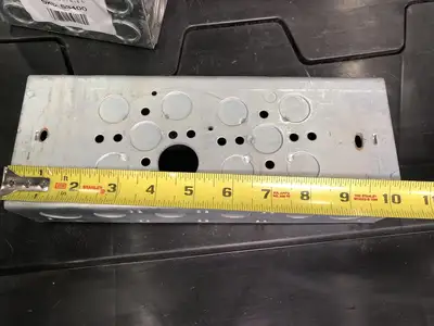 11x4" High Voltage Pre-Ganged Masonry Box