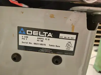 USED DELTA 36-R31