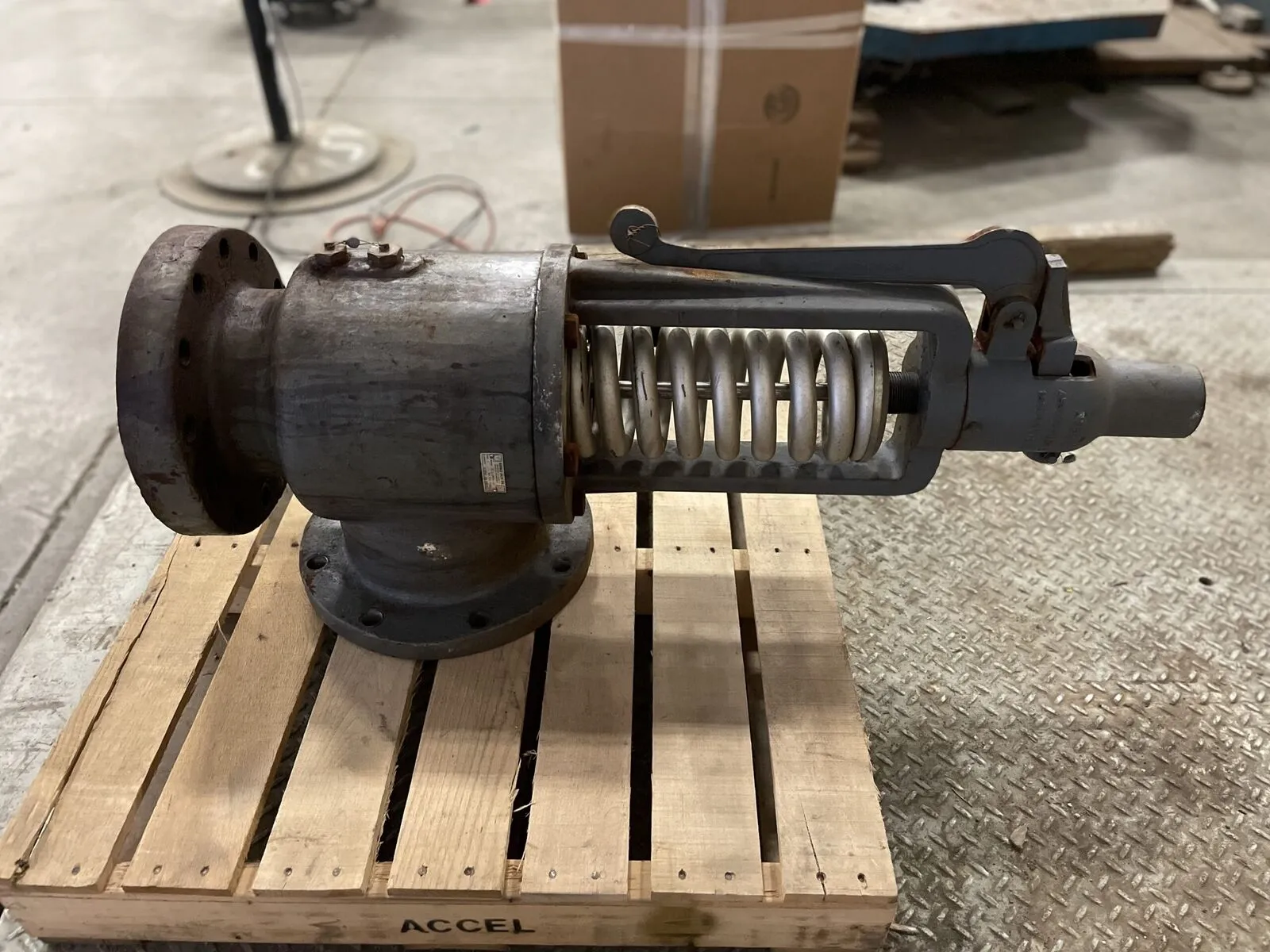 Kunkle 300LQP01-AS 6″ Cast Iron PRV Pressure Relief Valve 110PSI