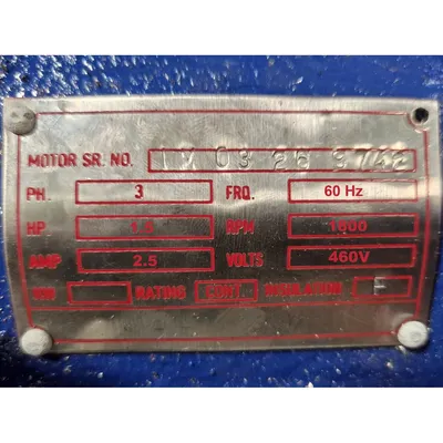 Used SEPARATION TECHNIQUES PVT LTD _UNKNOWN_ A.C. Motors West Virginia US | JM Industrial #1334522