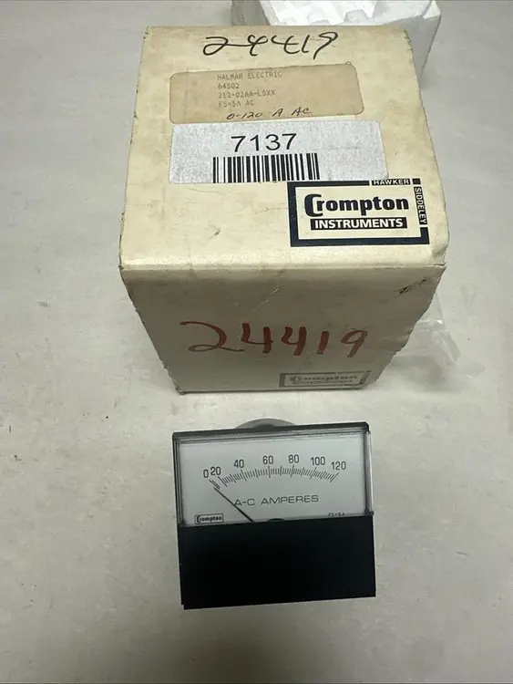New | in-Stock CROMPTON 213-02AA-LSXX Meters - Misc | Surplus Asset Holdings #1206954