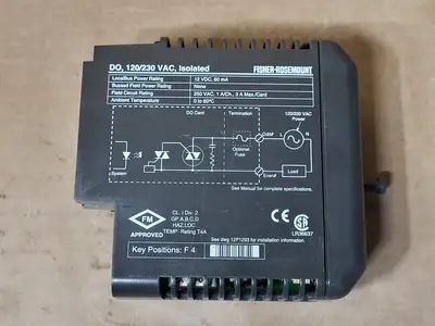 USED FISHER-ROSEMOUNT SYSTEMS KJ3001X1-BH1