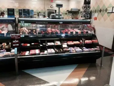 12′ BARKER Fresh Meat Service Case **AMAZING DEAL at $7,200** RETAILS for $24,000!!