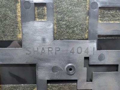 Sharp 4041 8.9" LCD Screen Assembly w/ Mounting Harness Used