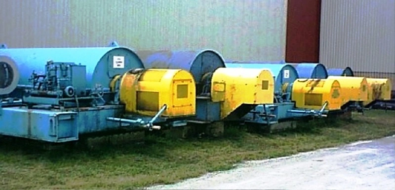 (2) Bird 44 x 132 solid bowl decanter centrifuges, CS.