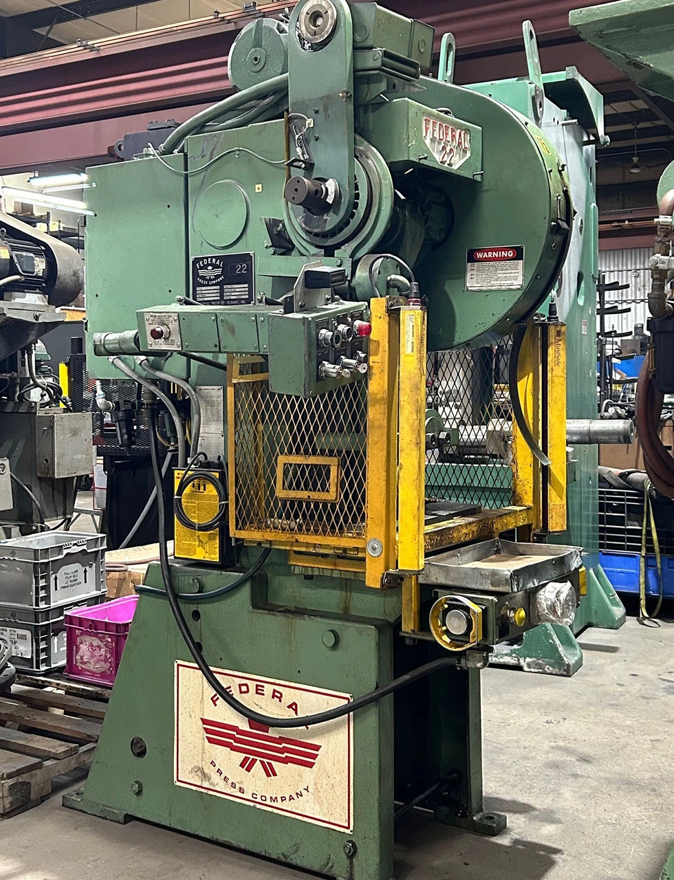 22 TON FEDERAL GAP FRAME PRESS