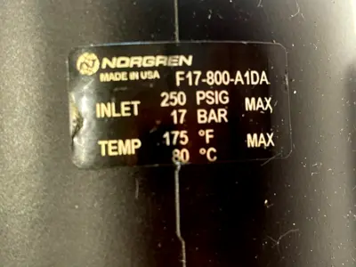 USED NORGREN F17-800-A1DA FILTER F17800A1DA