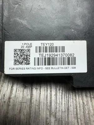 Used GENERAL ELECTRIC TEY120 Circuit Breakers South Carolina US | ESS Industrial Equipment Sales #1251264