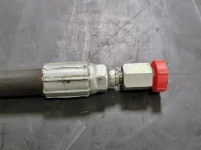 17" Hydraulic Hose w/ 3/8" Fittings
