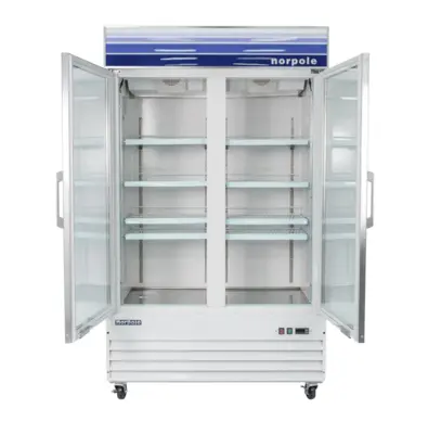 Magic Chef COMMERCIAL 29 CU. FT. GLASS DOOR MERCHANDISER REFRIGERATOR IN WHITE SKU: