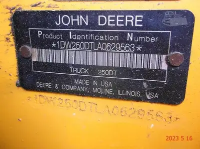Used 2010 DEERE 250D II Articulated Dump Trucks New York US | Beck Equipment #1509274