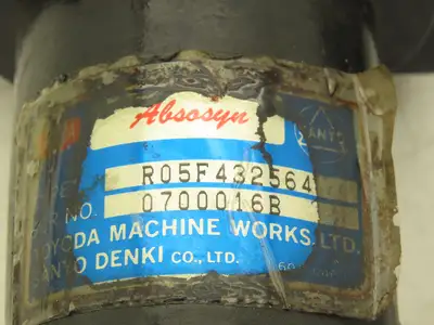 Sanyo Denki MC256-M020BC AC Servo Motor ABS Super With R05F432564 Encoder