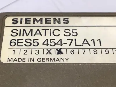 USED SIEMENS 6ES5 454-7LA11