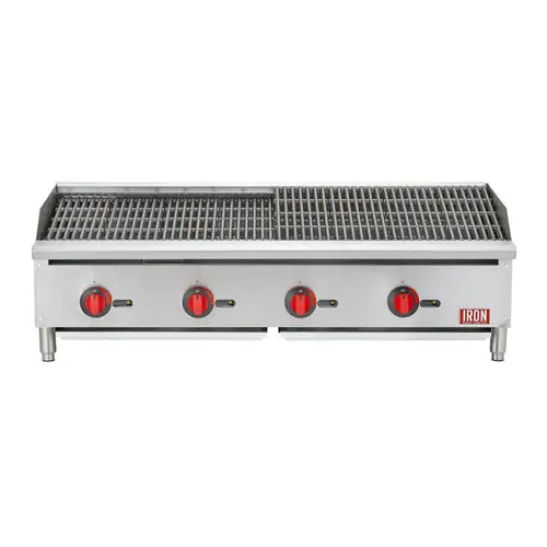 Iron Range IRRB-48 Radiant 48" Charbroiler, Natural Gas