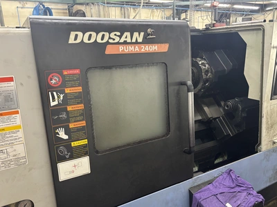 2013 DOOSAN PUMA 240MC CNC Lathes | Tight Tolerance Machinery (5)