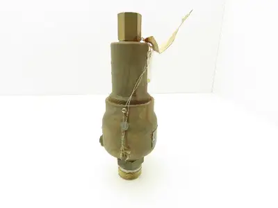 Kunkle Safety Relief Valve Side Outlet 125psig Set Pressure 1-1/4" NPT