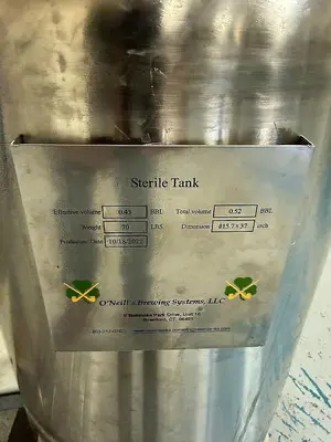 USED 2022 ONEILL'S BREWING SYSTEMS, LLC 5BBL STM