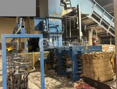 Used 1979 SELCO HLO-8112AR-150 HORIZONTAL AUTO TIE BALER Balers Texas US | US Recycling Equipment #1566550