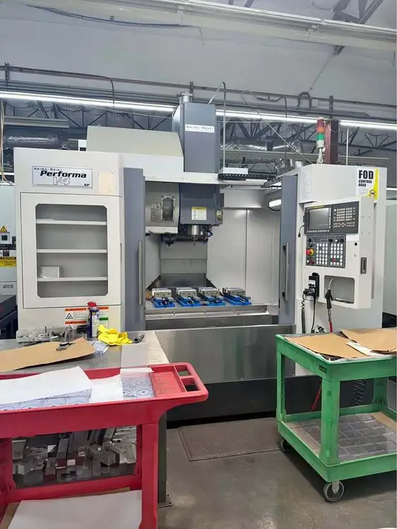 Used 2019 AKIRA SEIKI PERFORMA V4-XP Vertical Machining Centers Ohio US | Toolquip, Inc. #1307541