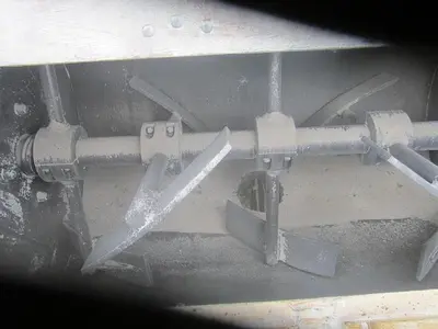 Mixer, Paddle, 35 CF, Carbon Steel, 15 HP #C739780