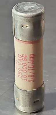 Gould Shawmut TRM2-8/10 Tri-Onic Time Delay Midget Fuse. Loc4D-19