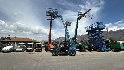 USED 2018 GENIE GTH-5519