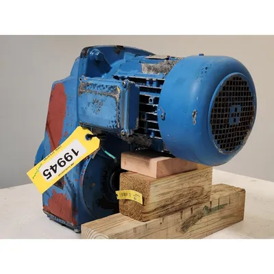 Used 5HP Nord Parallel Shaft Helical Gear Motor - 45RPM
