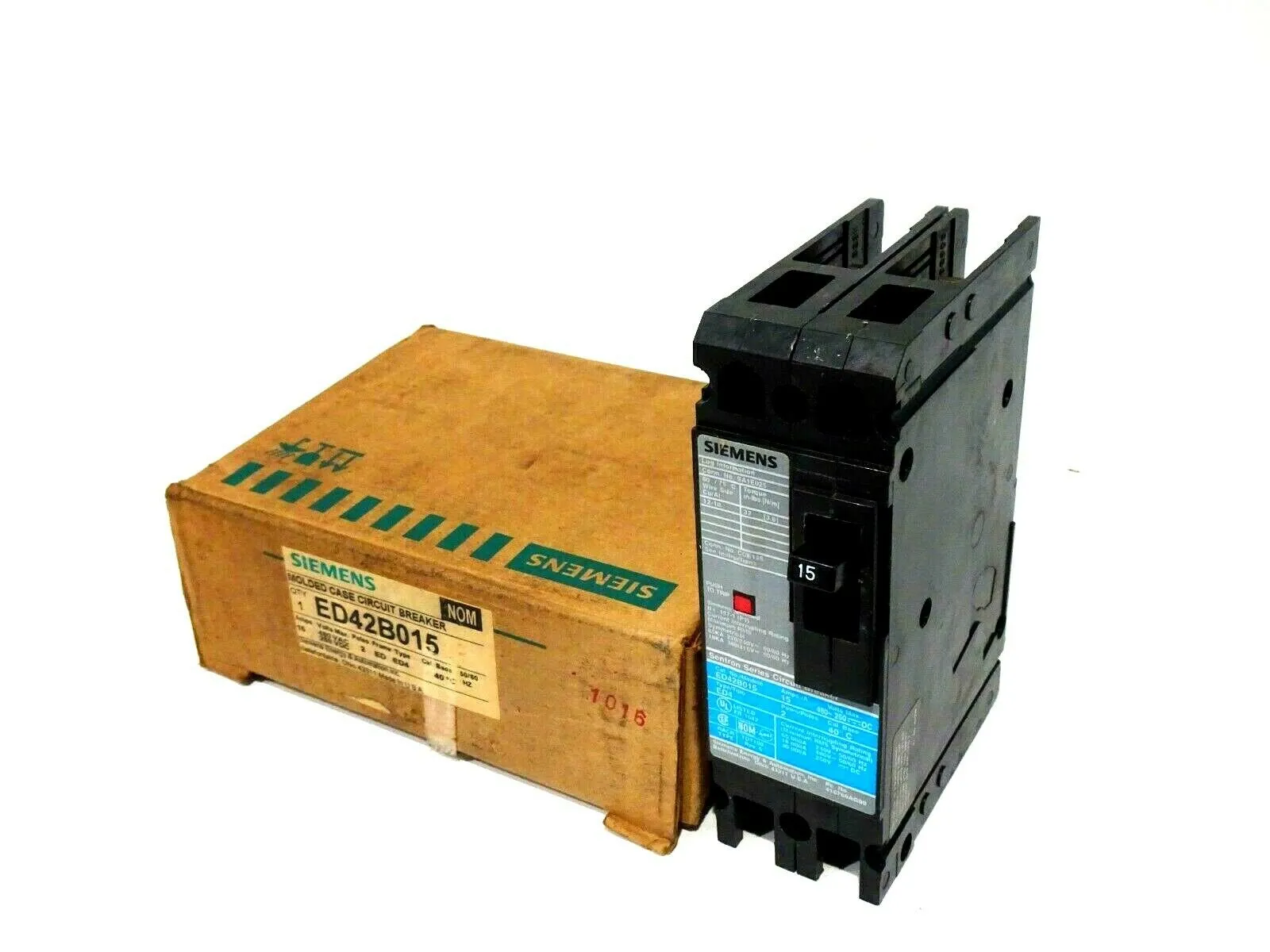 NEW SIEMENS ED42B015 CIRCUIT BREAKER