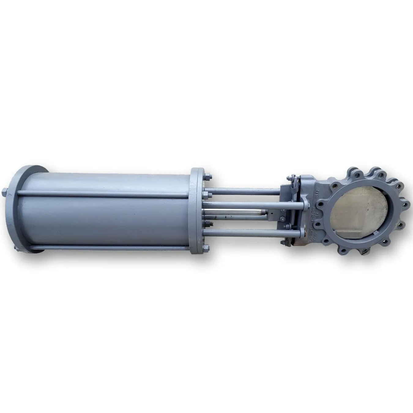 Used 10" DeZurik Knife Gate Valve - Stainless Steel