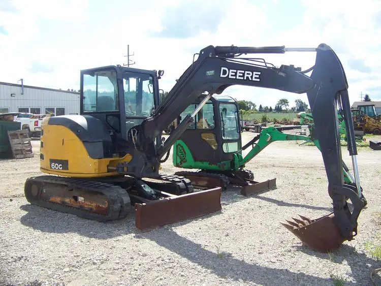 Used 2016 DEERE 60G Crawler Excavators - Mini Michigan US | NAS Sales #1557031