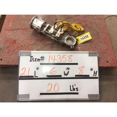 Used 3" Wey Stainless Steel Knife Gate Valve