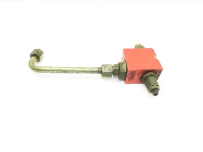 PowerBoss Minuteman SW/62U Hydraulic Manifold Three Port For Industrial Sweeper