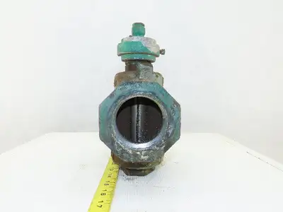Homestead 1529B1 FIG-611 Semi Steel Plug Valve 2-1/2" NPT 200 OWG W/Handle