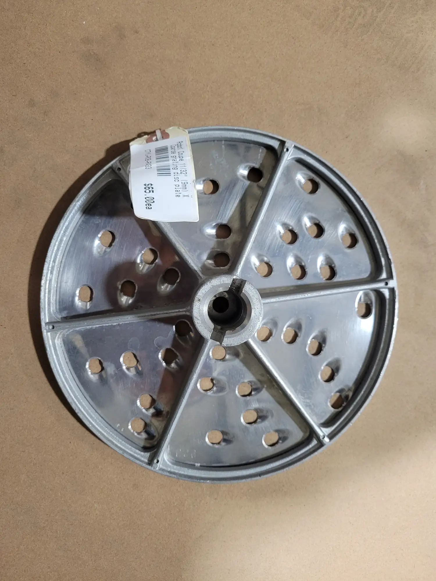 Robot Coupe 11/32" (9mm) X Coarse grating disc plate