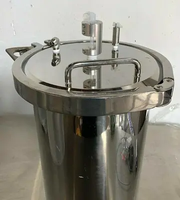 CHEMICAL BOTTLE STAINLESS STEEL TA201